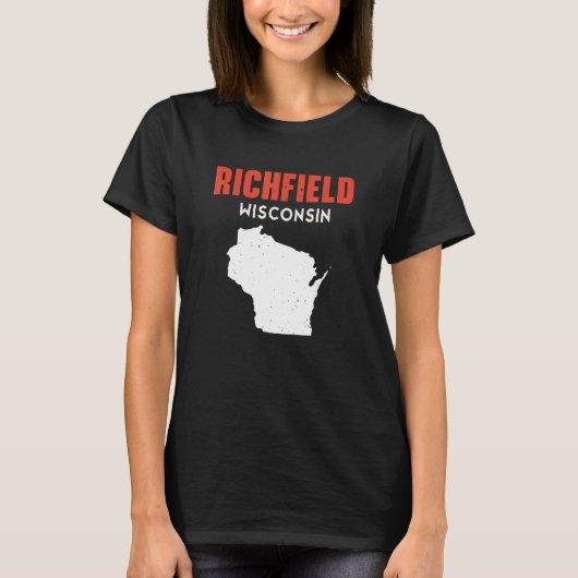 Richfield USA State America Travel Montanan Helena T-Shirt (Vorderseite)