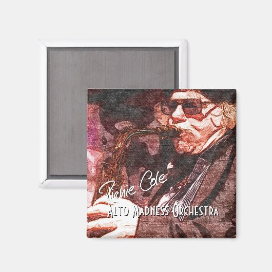 Richie Cole Magnet (Vorderseite/Rückseite)