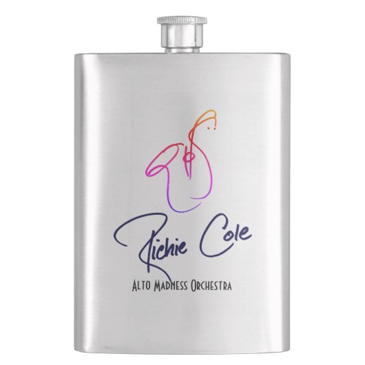 Richie Cole-ursprüngliche Kunstflasche Flachmann (Vorderseite)