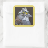 Richie der Spatwurzelaufkleber Quadratischer Aufkleber (Tasche)