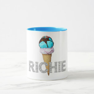 Richie Eiscreme-Tasse Tasse