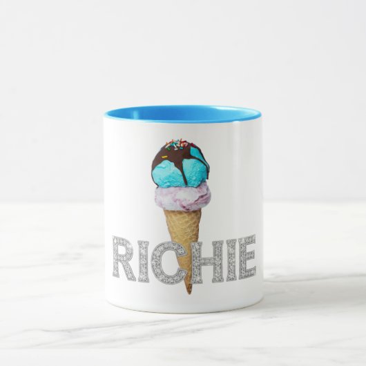 Richie Eiscreme-Tasse Tasse (Zentrum)