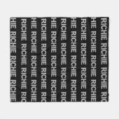 Richie Fleece-Decke Fleecedecke (Vorderseite (Horizontal))