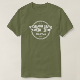 Richland Creek Arkansas Kayaking T-Shirt