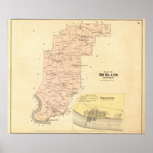 Richland Township Poster (Vorne)