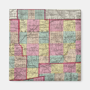 Richland und Wayne-Landkreis Magnet