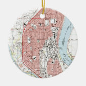 Richland Washington Map (1992) Keramikornament (Vorne)