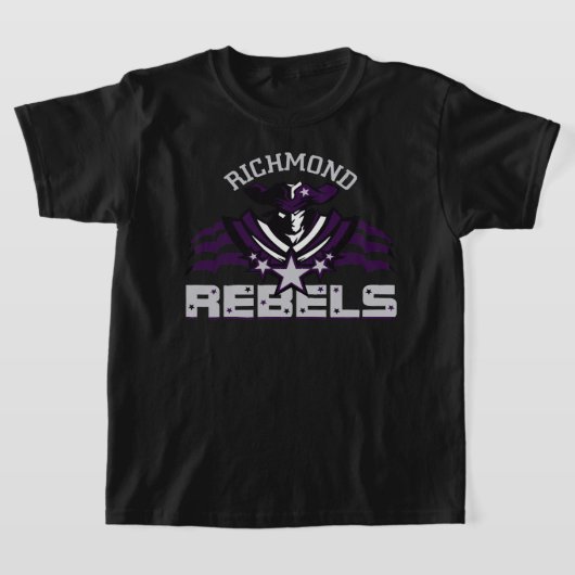 Richmond 6. Klasse | Kids Grau Logos T - Shirt (Ablage )