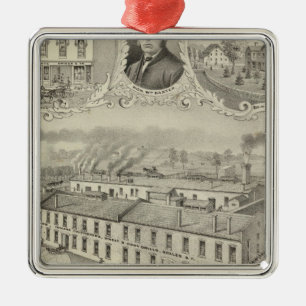 Richmond Agricultural Works, Richmond, Ind Ornament Aus Metall