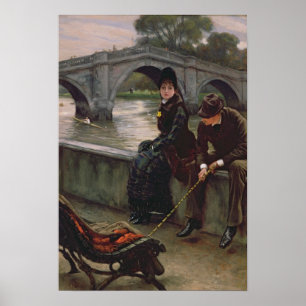 Richmond-Brücke, c.1878 Poster