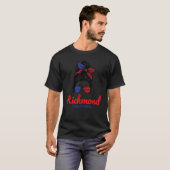 Richmond California Retro Messy Bun T-Shirt (Vorne ganz)