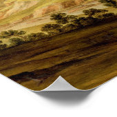 Richmond Castle, Yorkshire, c.1640-41 (Öl auf Sche Poster (Ecke)