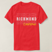 Richmond City California Richmond CA T-Shirt (Design vorne)