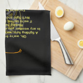 Richmond Football Club Thema Song on Teetuch Geschirrtuch (Viertel Falte)