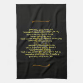 Richmond Football Club Thema Song on Teetuch Geschirrtuch (Vertikal)