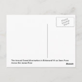 Richmond Grand umination, Postkarte (Rückseite)