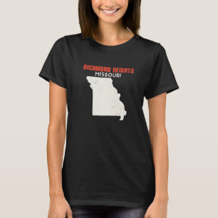Richmond Heights Missouri USA Staat America Travel T-Shirt