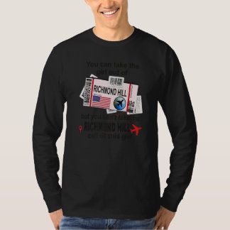 Richmond Hill Girl  Richmond Hill Boarding Pass T-Shirt