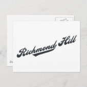 Richmond Hill Postkarte (Vorne/Hinten)