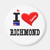 RICHMOND - I-Liebe Magnet (Vorne)