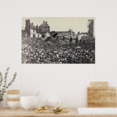 Richmond in den Ruinen Poster (Küche)