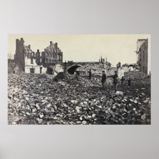 Richmond in den Ruinen Poster