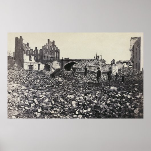 Richmond in den Ruinen Poster (Vorne)