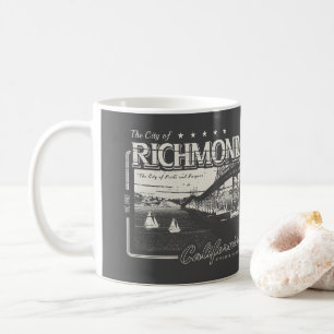 RICHMOND KALIFORNIEN - RICHMOND SAN RAFAEL BRÜCKE KAFFEETASSE