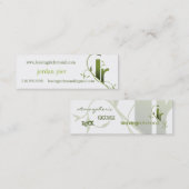 Richmond-Karten verlassen (verbessert) Mini Visitenkarte (Vorne/Hinten)