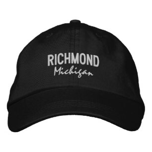 Richmond Michigan bestickte Baseballmütze Baseballkappe
