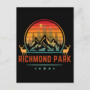 Richmond Park Nationalpark Postkarte