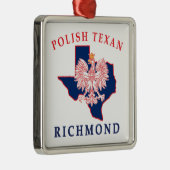 Richmond Polish Texan Ornament Aus Metall (Rechts)