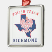 Richmond Polish Texan Ornament Aus Metall (Links)