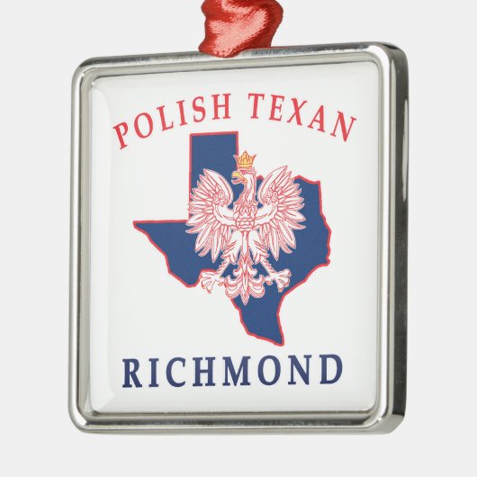 Richmond Polish Texan Ornament Aus Metall (Links)