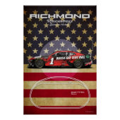 Richmond Raceway Poster (Vorderseite)