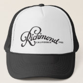 Richmond Script Pennant Hat Truckerkappe (Vorderseite)