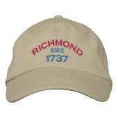 RICHMOND-SEIT 1737 BESTICKTE KAPPE (Vorderseite)
