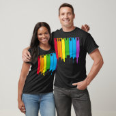 Richmond Skyline Lgbt Pride T-Shirt (Unisex)