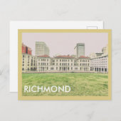 Richmond Skyline Postkarte (Vorne/Hinten)