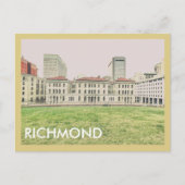 Richmond Skyline Postkarte (Vorderseite)