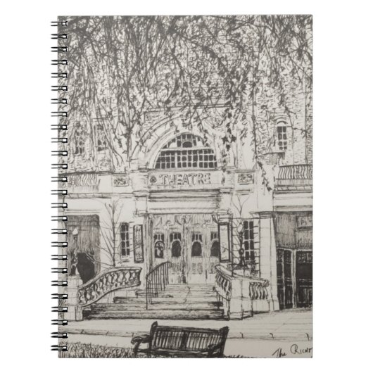 Richmond-Theater London Großbritannien. 2004 Notizblock (Vorderseite)