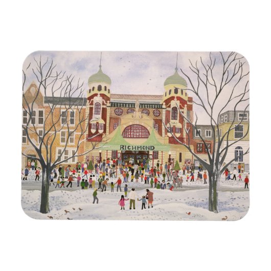 Richmond Theater Surrey 1988 Magnet (Horizontal)