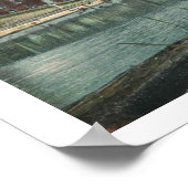 Richmond VA, 1909 Libby-Gefängnis, Vintag Inspirie Poster (Ecke)