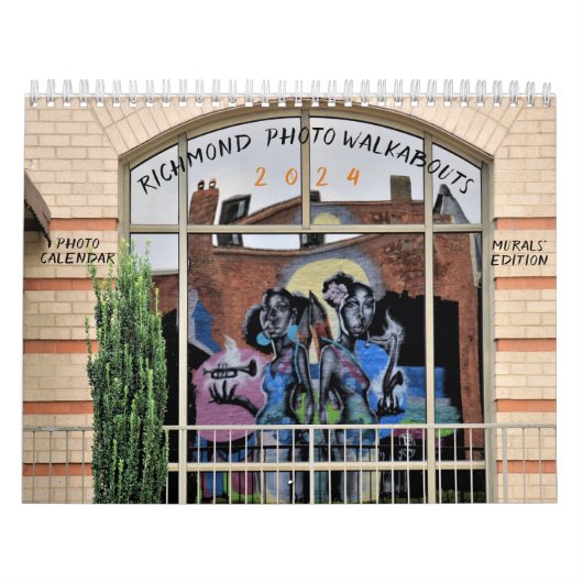 Richmond VA Foto Walkabouts Mural Edition Kalender (Titelbild)
