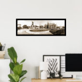 Richmond, VA Hauptstadt Foto 1909 Poster (Heimbüro)