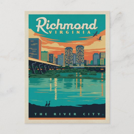Richmond, VA Postkarte (Vorderseite)