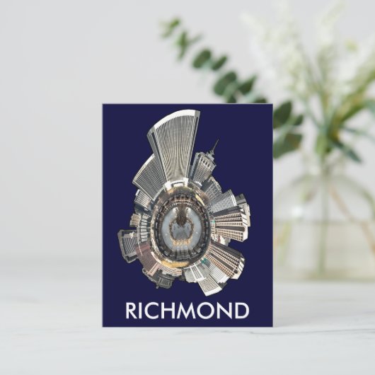 RICHMOND VA POSTKARTE (Stehend Vorderseite)