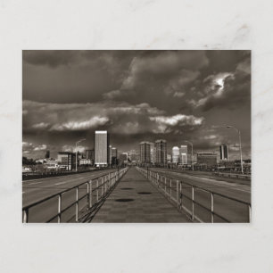 Richmond VA Skyline Postkarte