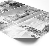 Richmond VA Virginia Monuments Collage Fotodruck (Ecke)