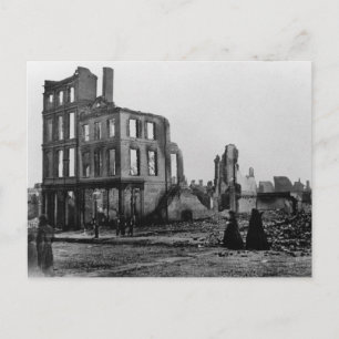 Richmond, Virginia ~ Bürgerkriegszeit 1865 Postkarte